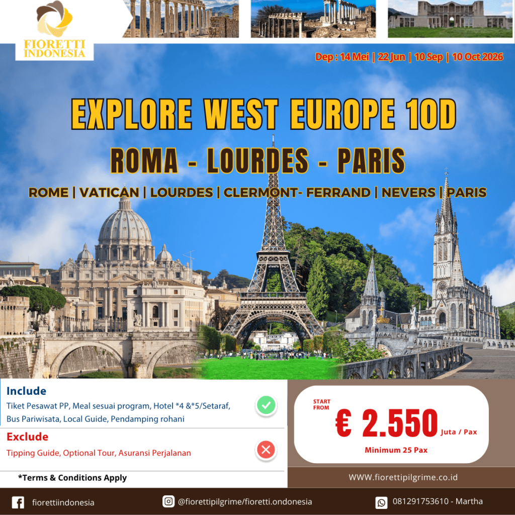 FLYER PARIS - LOURDES 2026